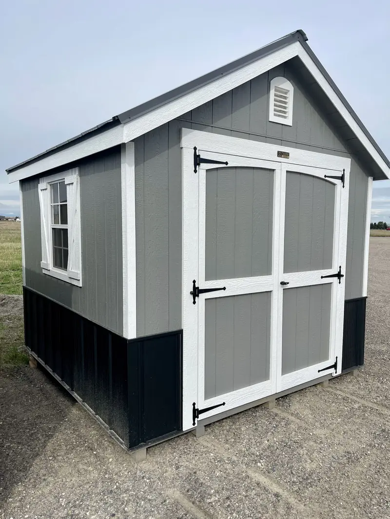 10x10 Prestige Castle Mountain Storage Shed Ã¢ÂÂ Belgrade MT