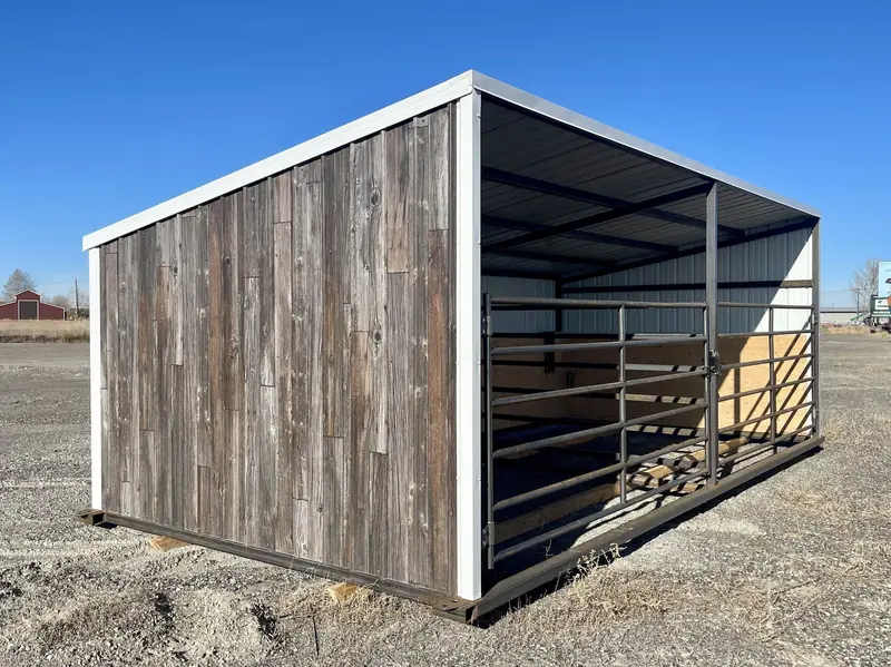 12x24x7 Moondance Metal Animal Shelter Ã¢ÂÂ Belgrade MT
